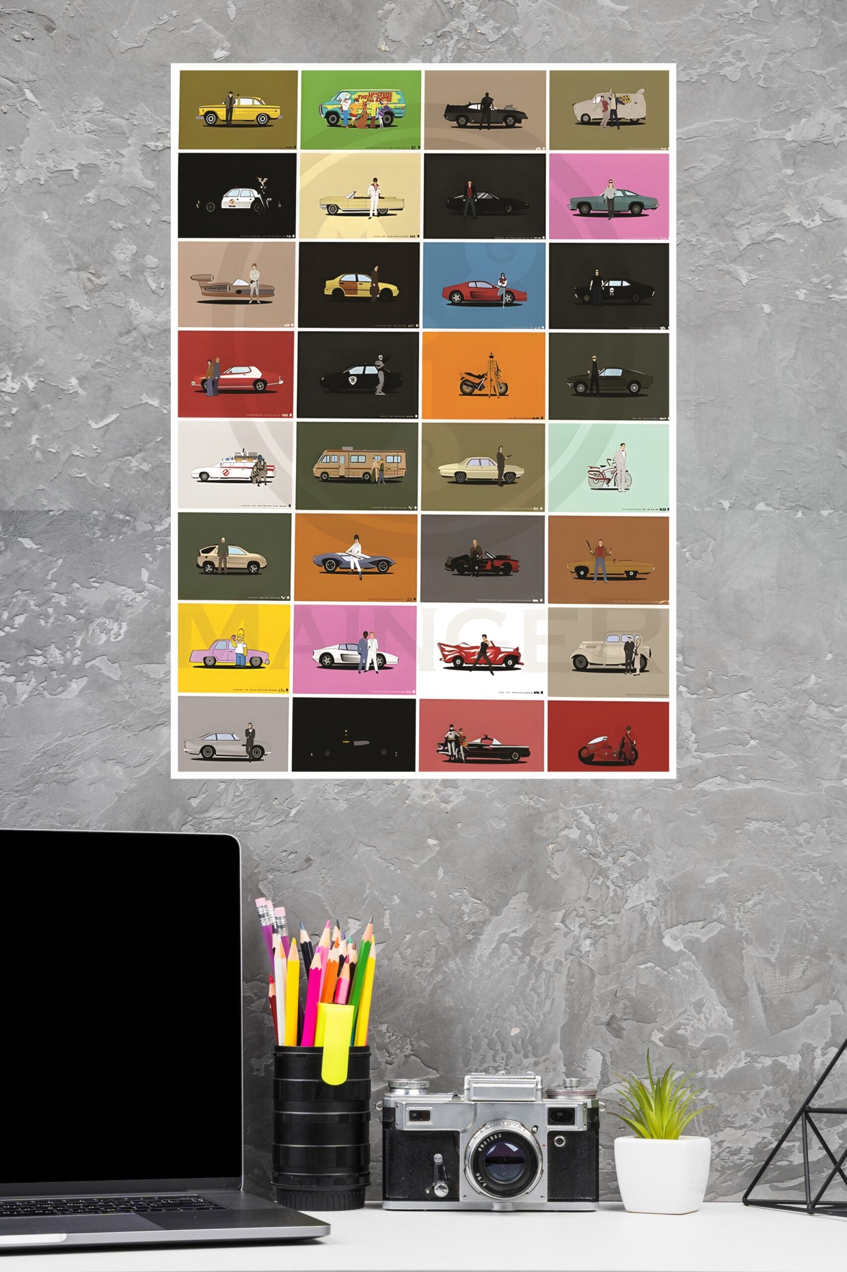 32 Famous Cars Poster | Cars Posters