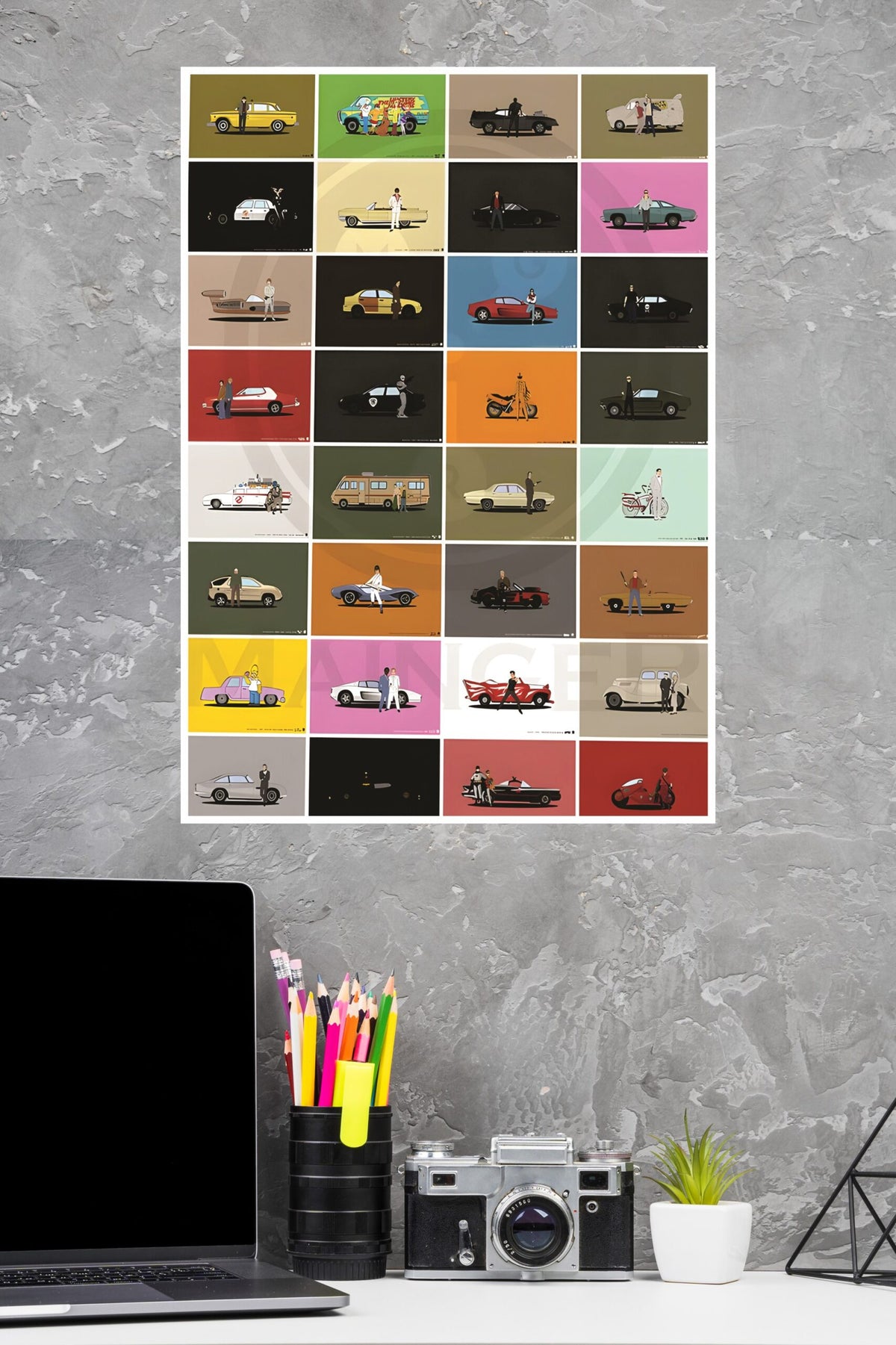 32 Famous Cars Poster | Cars Posters