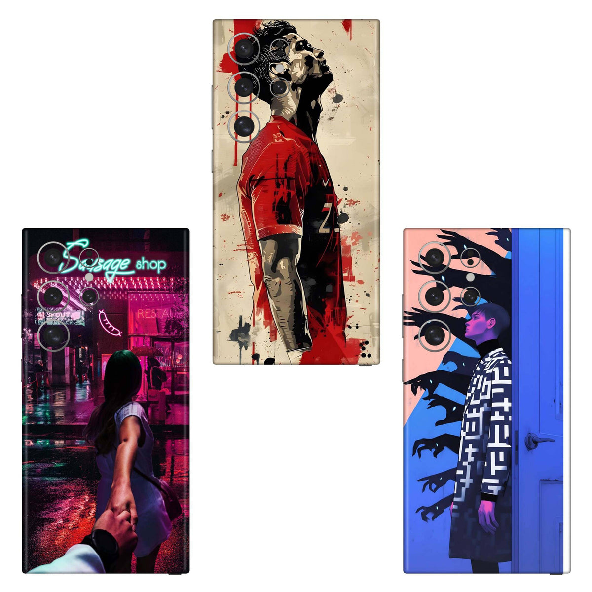 Combo 320 Mobile Skin Pack Of 3 Combo