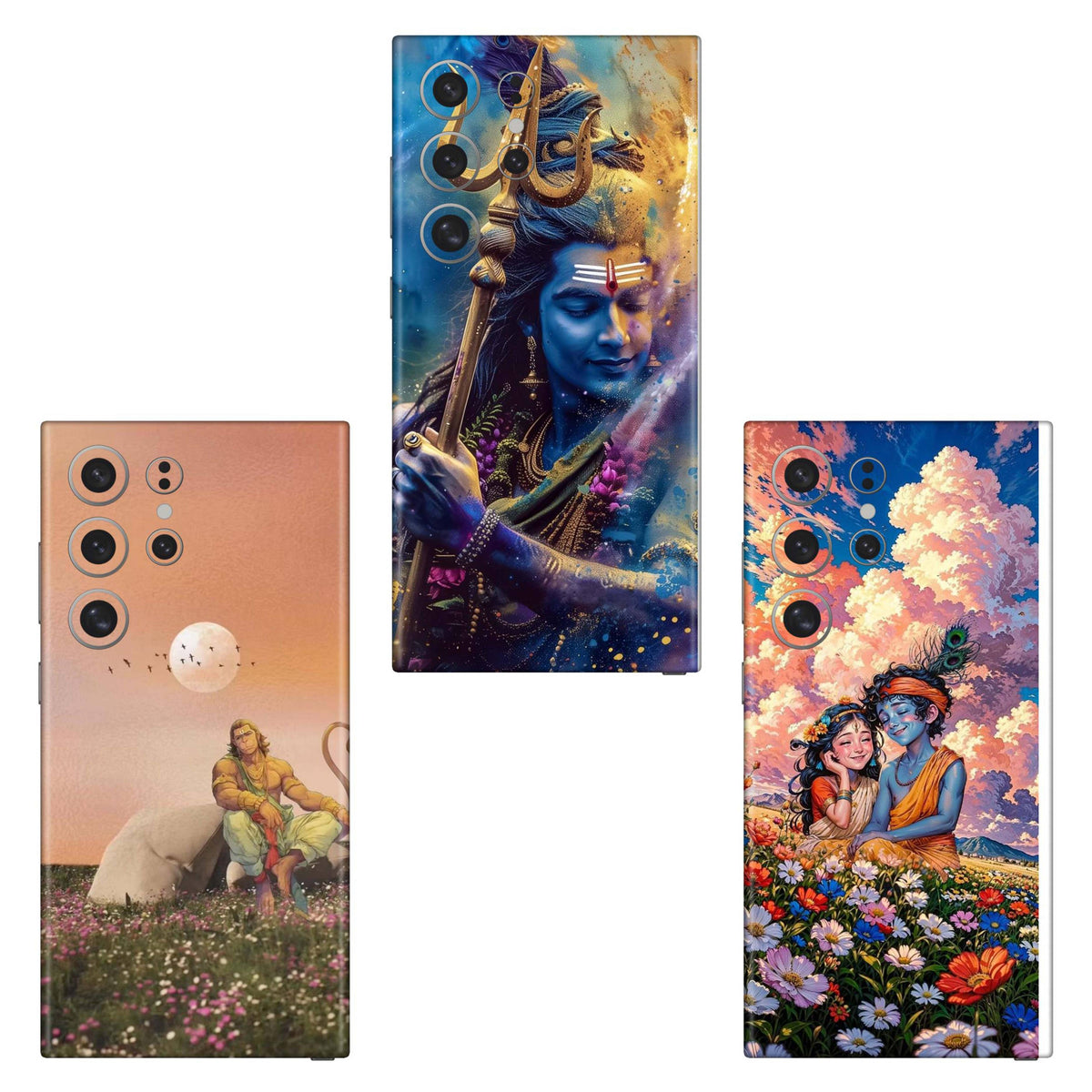 Combo 325 Mobile Skin Pack Of 3 Combo