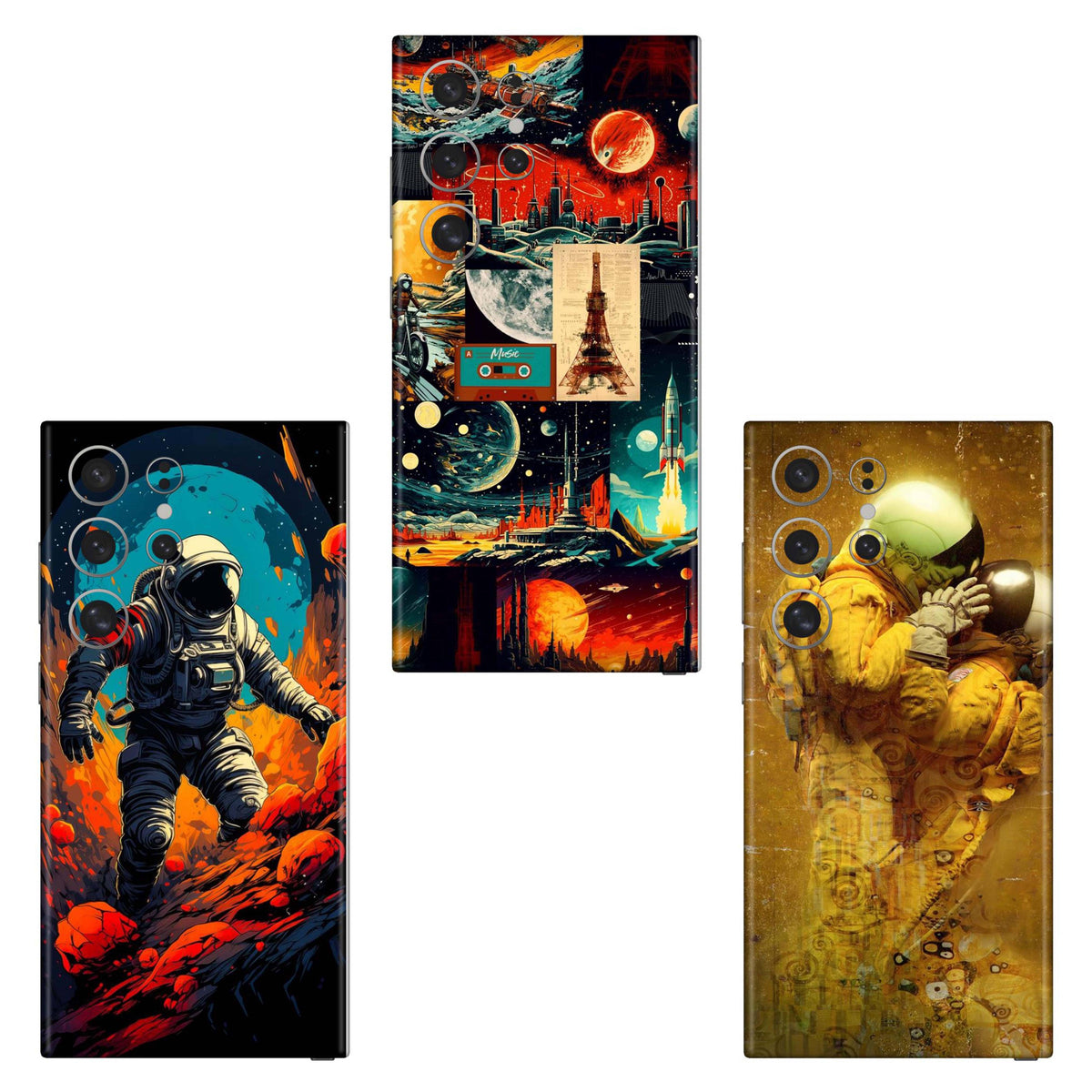 Combo 331 Mobile Skin Pack Of 3 Combo