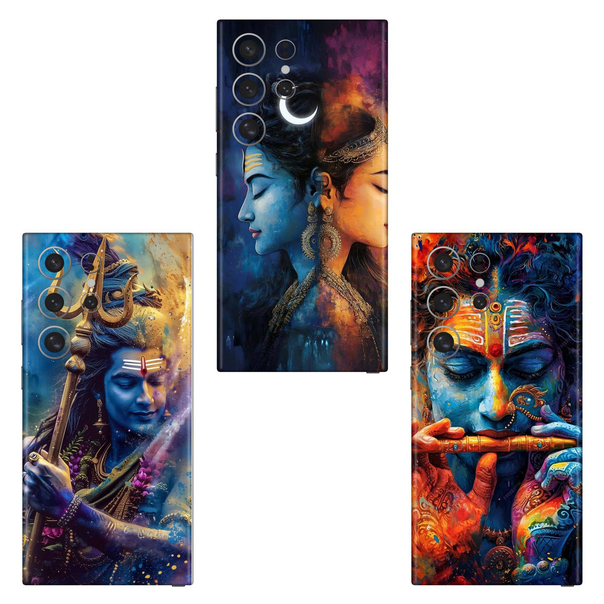Combo 337 Mobile Skin Pack Of 3 Combo