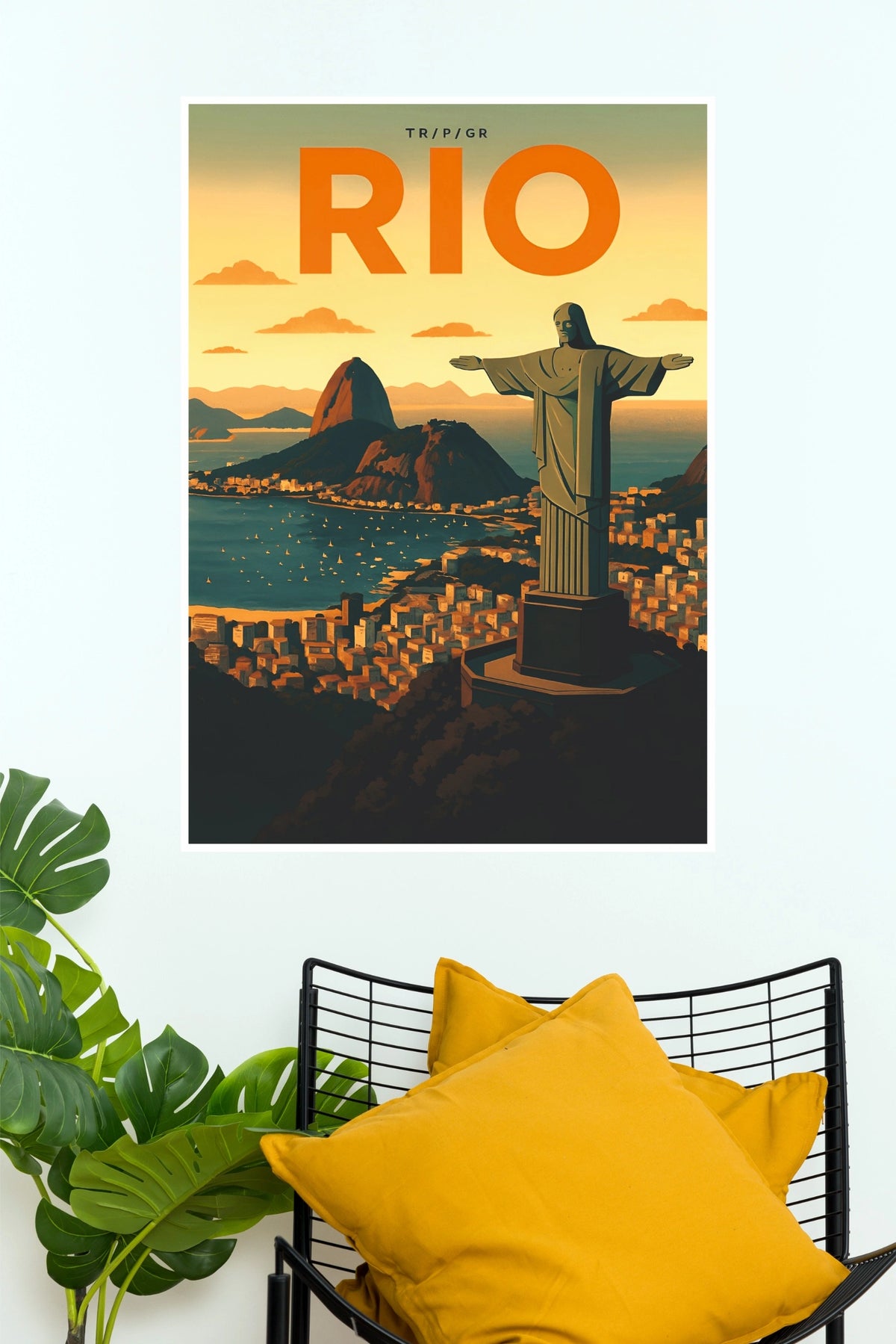 Rio de Janeiro Vintage Travel Poster (City Posters)