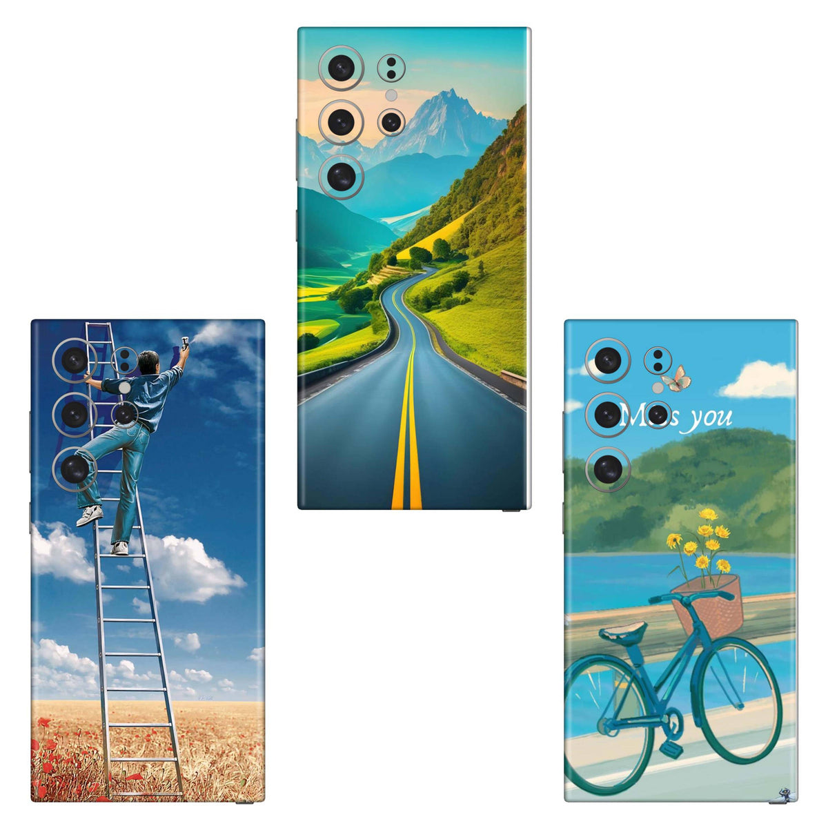 Combo 33 Mobile Skin Pack Of 3 Combo