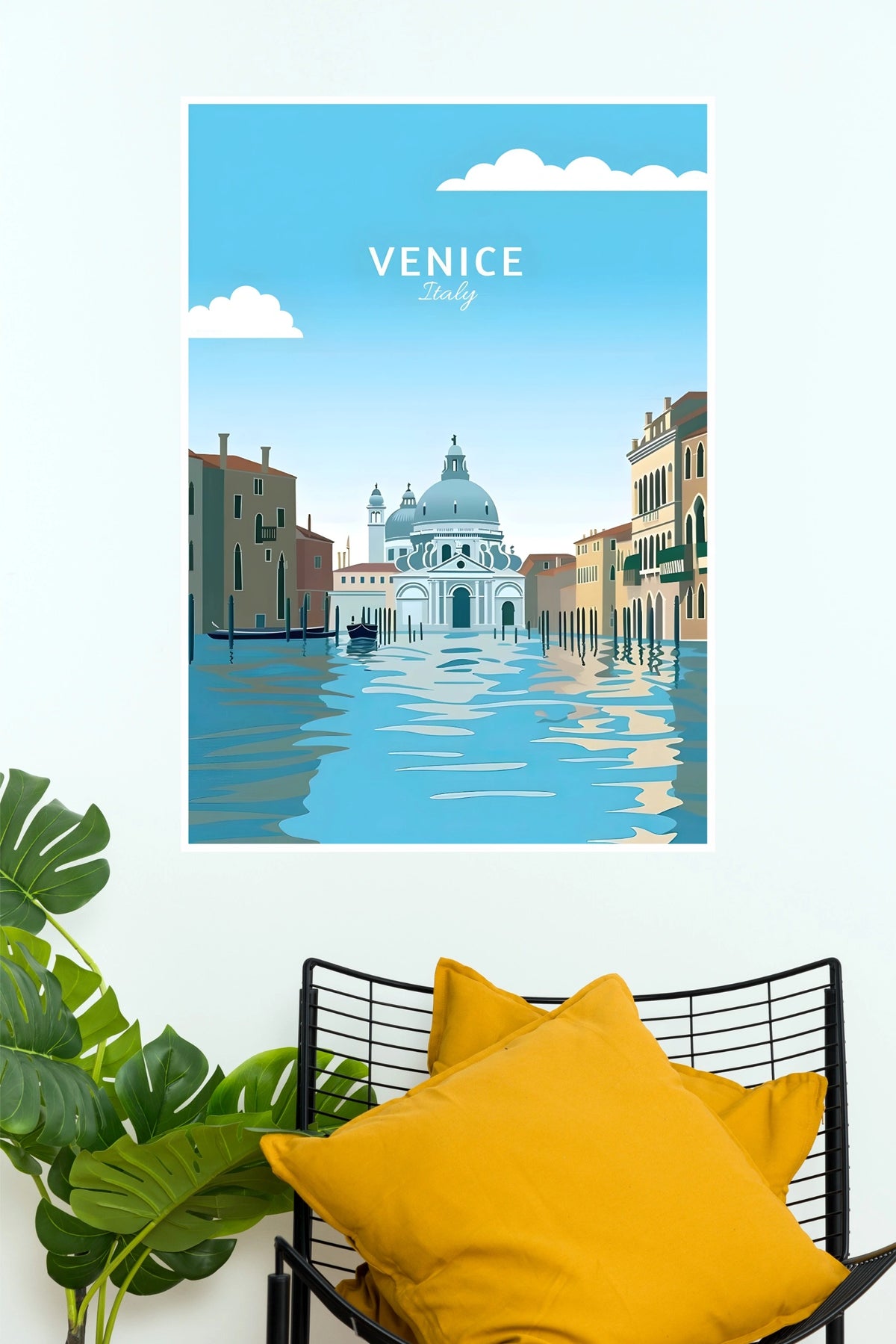 Venice Italy Poster | Vintage Grand Canal Wall Art (City Posters)