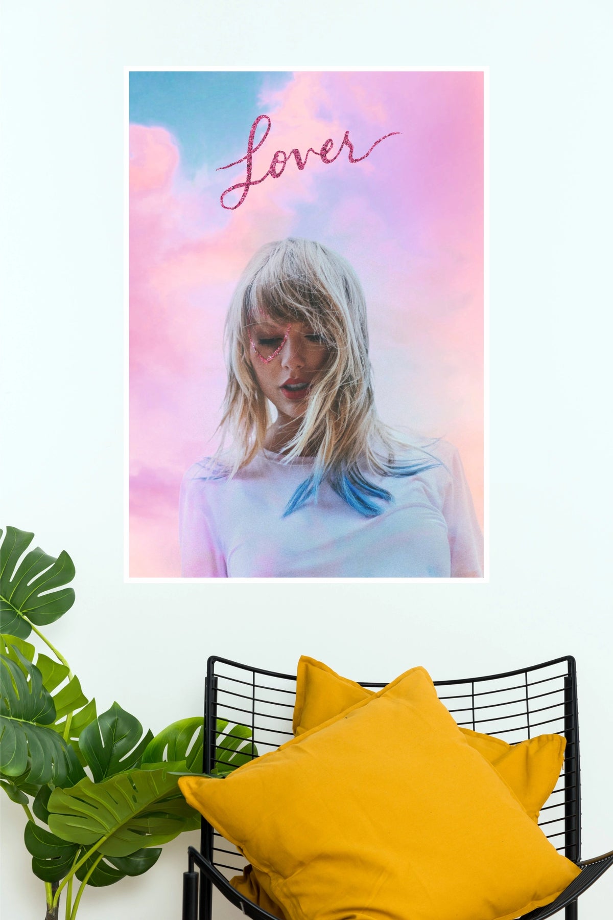 Taylor Swift "Lover" Album Cover Aesthetic Fine Art Paper Poster (Music Posters)