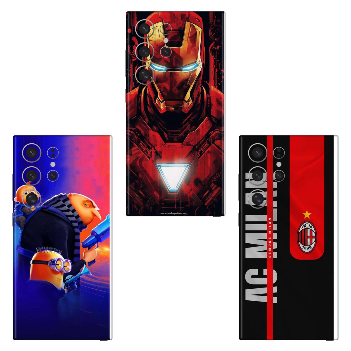Combo 345 Mobile Skin Pack Of 3 Combo