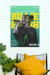 Billie Eilish You Should See Me In A Crown Poster Print (Music Posters)