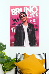 Bruno Mars APT Rose Single Punk Style Fine Art Poster (Music Posters)