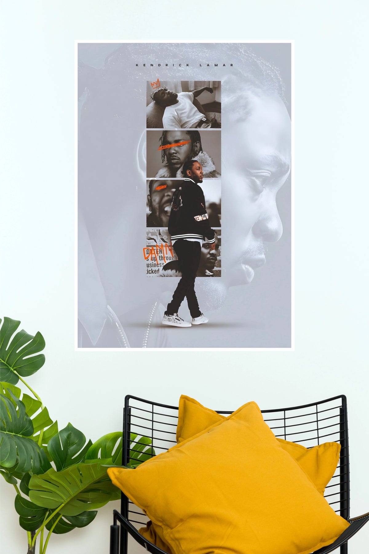Kendrick Lamar Collage Music Art Poster (Music Posters)