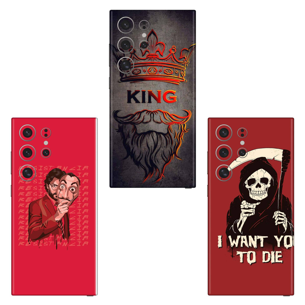 Combo 351 Mobile Skin Pack Of 3 Combo