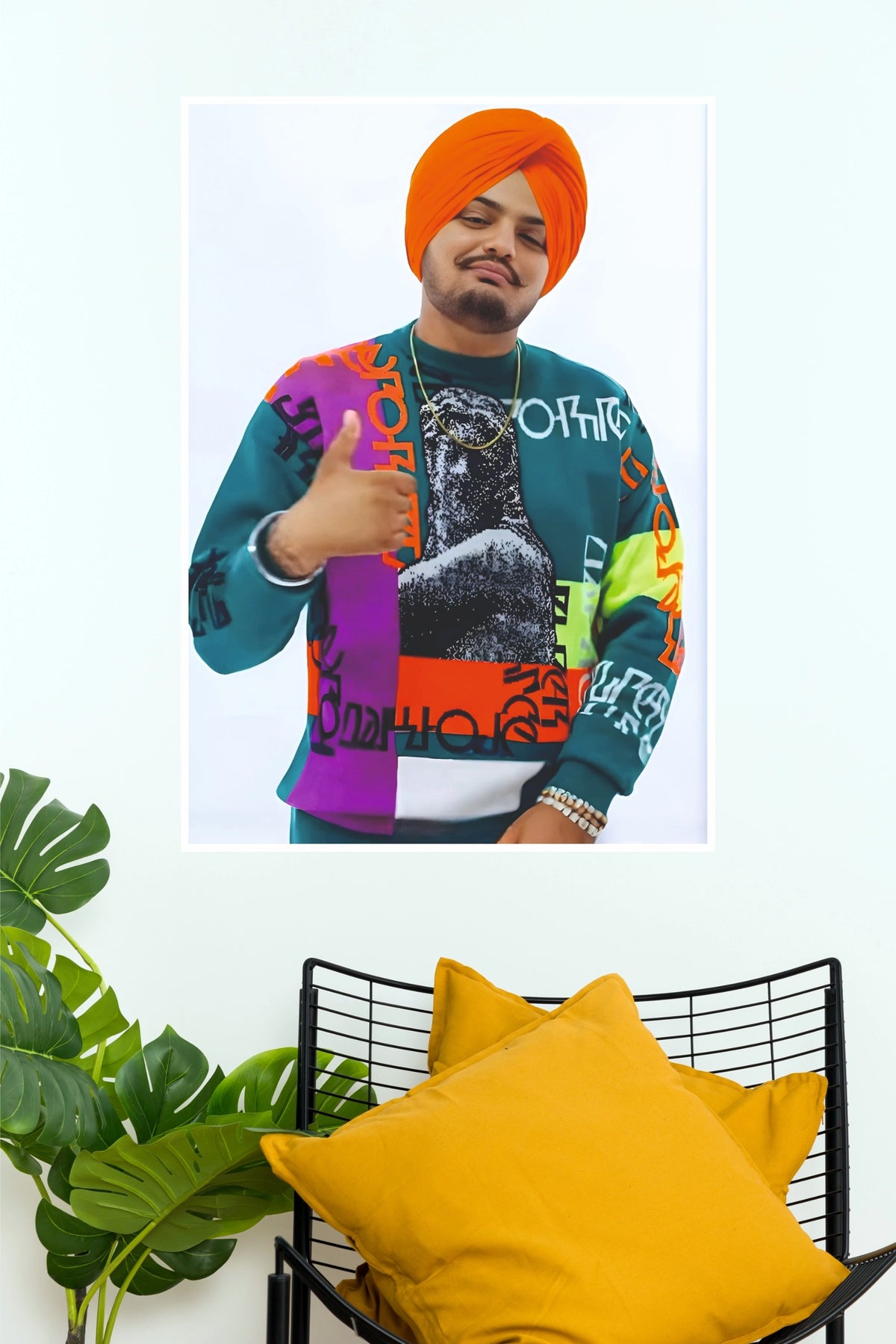 Sidhu Moose Wala Portrait Music Art Poster (Music Posters)