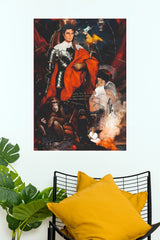 Michael Jackson Royal Knight Surrealistic Art Poster (Music Posters)