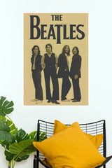 The Beatles Vintage Portrait Art Poster (Music Posters)