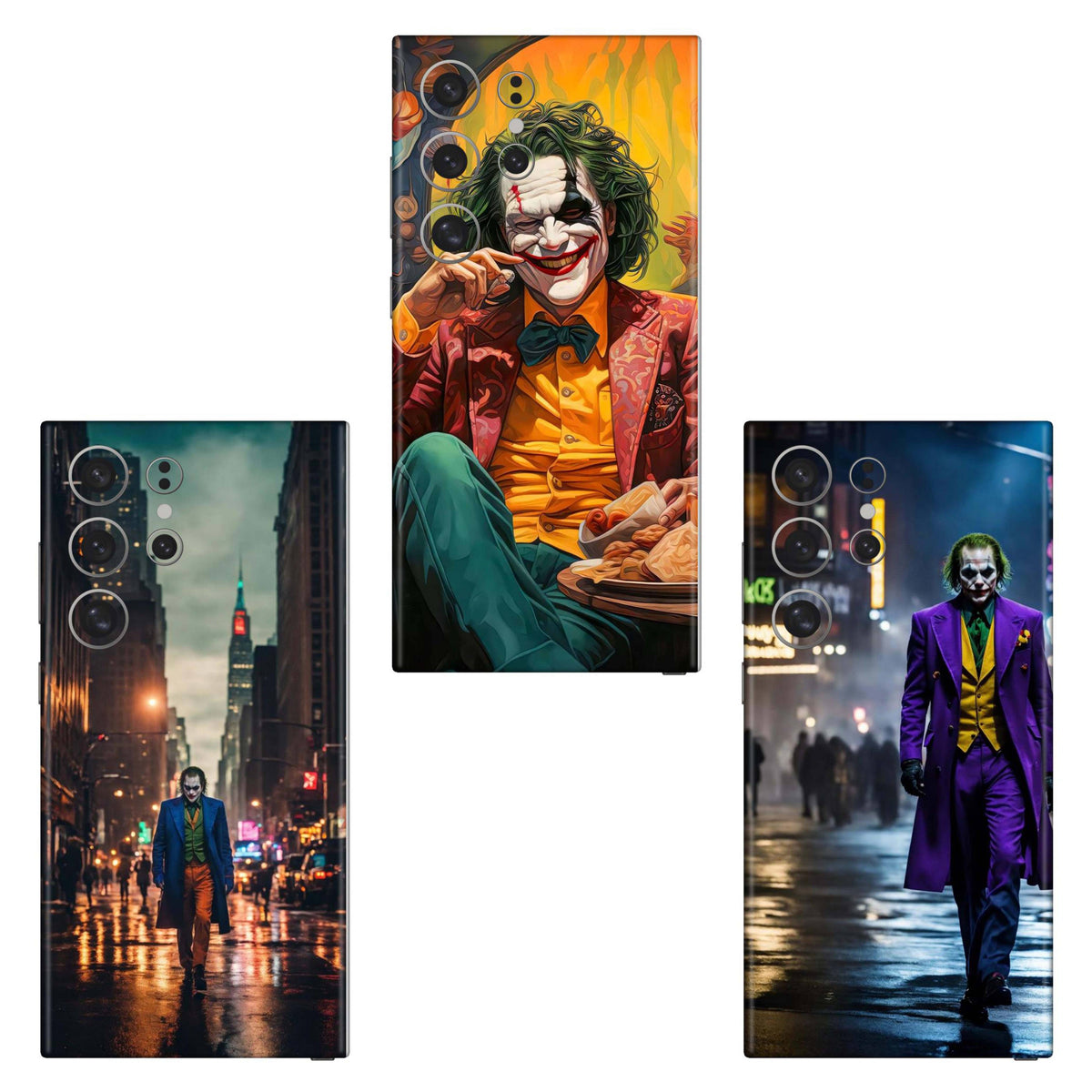 Combo 354 Mobile Skin Pack Of 3 Combo