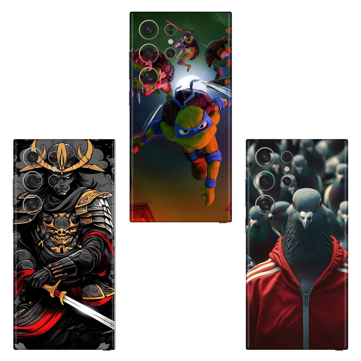 Combo 355 Mobile Skin Pack Of 3 Combo
