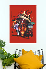 The Notorious B.I.G. King Crown Collage Music Poster (Music Posters)
