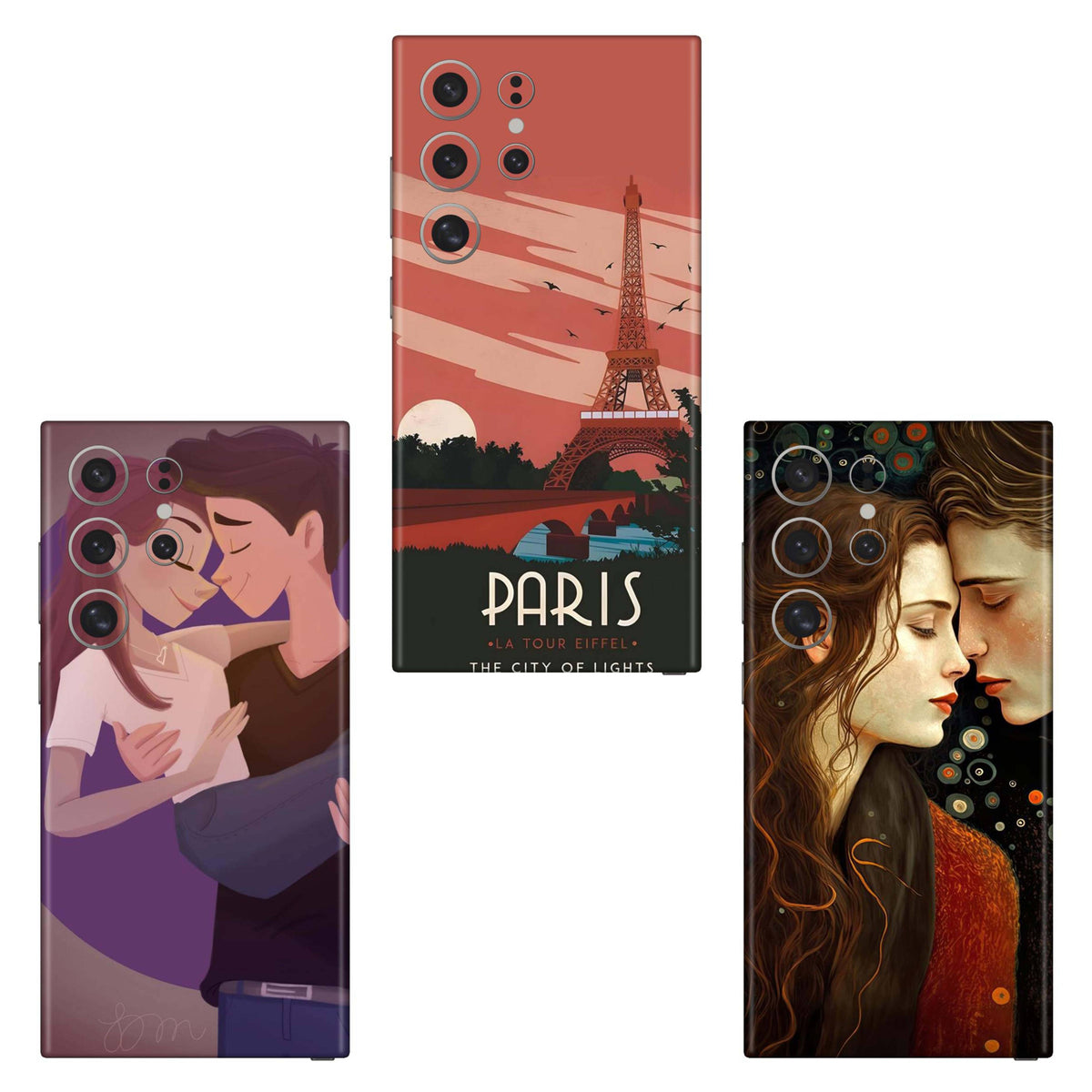 Combo 356 Mobile Skin Pack Of 3 Combo