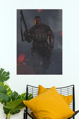 Ma Dong-seok Tactical Action Art Poster (Powerful Men Posters)