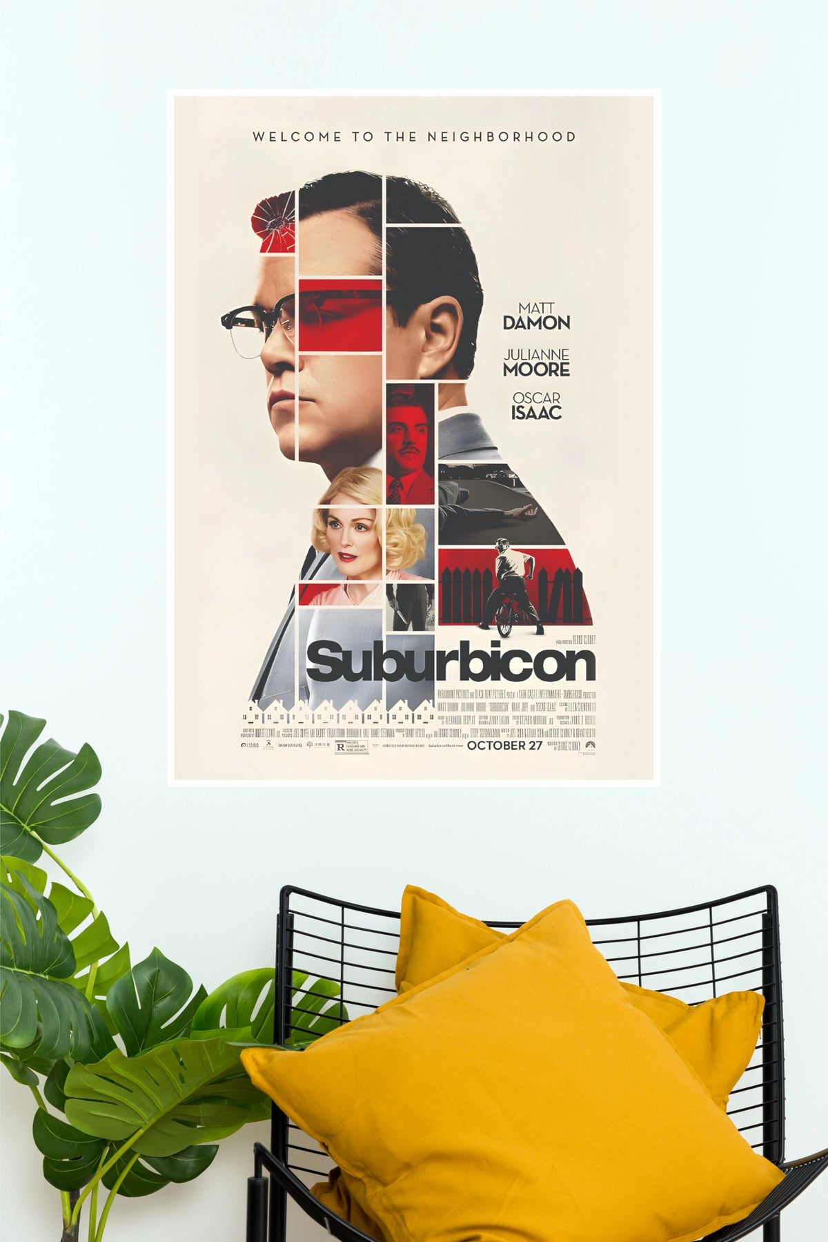 Suburbicon Movie Art Poster   (Powerful Men Posters)