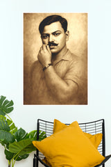Chandrashekhar Azad The Legend Art Poster    (Powerful Men Posters)