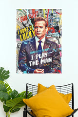 I Play the Man Harvey Specter Art Poster     (Powerful Men Posters)