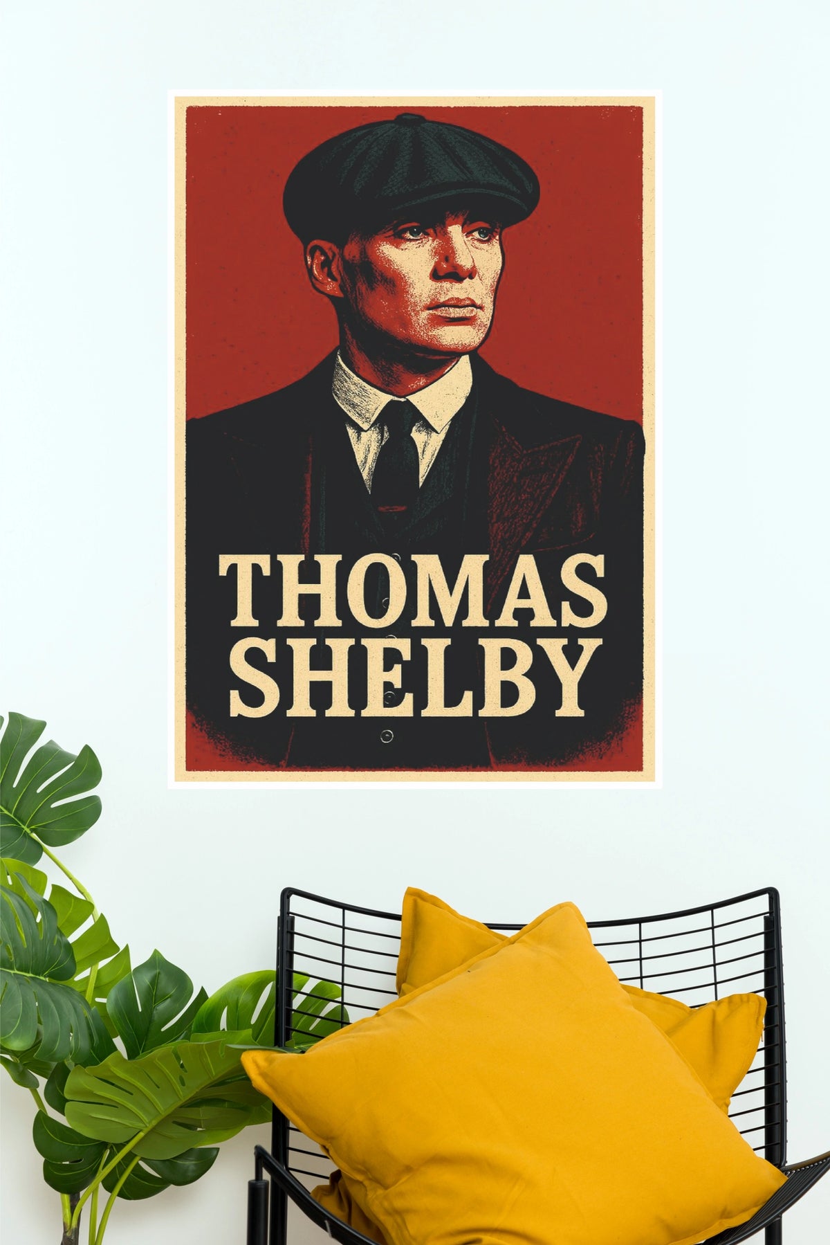 Thomas Shelby Peaky Blinders Art Poster (Powerful Men Posters)
