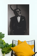 Tom Hiddleston Loki Tuxedo Art Poster (Powerful Men Posters)
