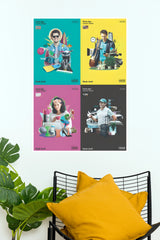 Bank Audi Every Age Has Its Needs Multi-Panel Art Poster  (Powerful Men Posters)