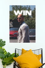 Andrew Tate Win Motivation Art Poster  (Powerful Men Posters)