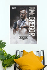 "Conor McGregor Topps UFC Strike" Minimalist Combat Sports Wall Poster  (UFC  Posters)