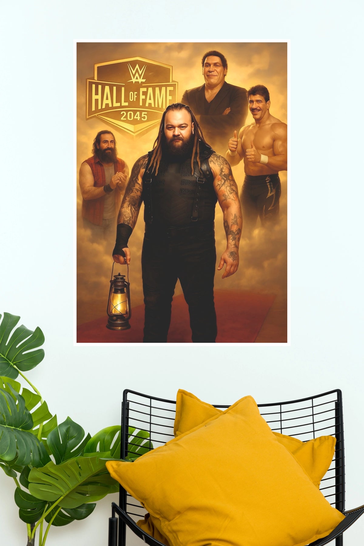 "Bray Wyatt Hall of Fame Legends Tribute" Pro Wrestling Wall Poster (WWE  Posters)