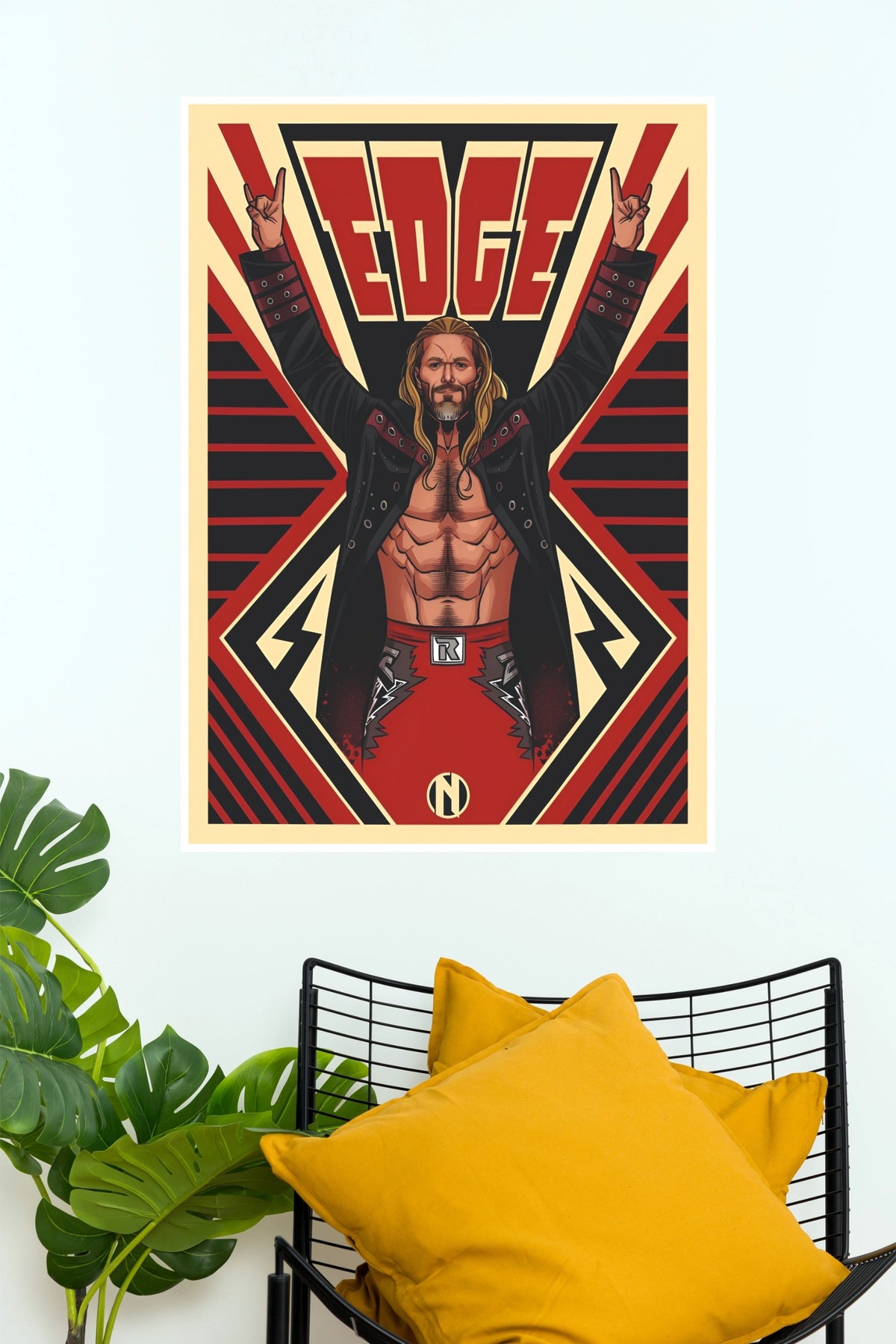 "Edge Rated R Superstar" Pro Wrestling Wall Poster  (WWE  Posters)