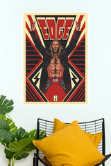 "Edge Rated R Superstar" Pro Wrestling Wall Poster  (WWE  Posters)