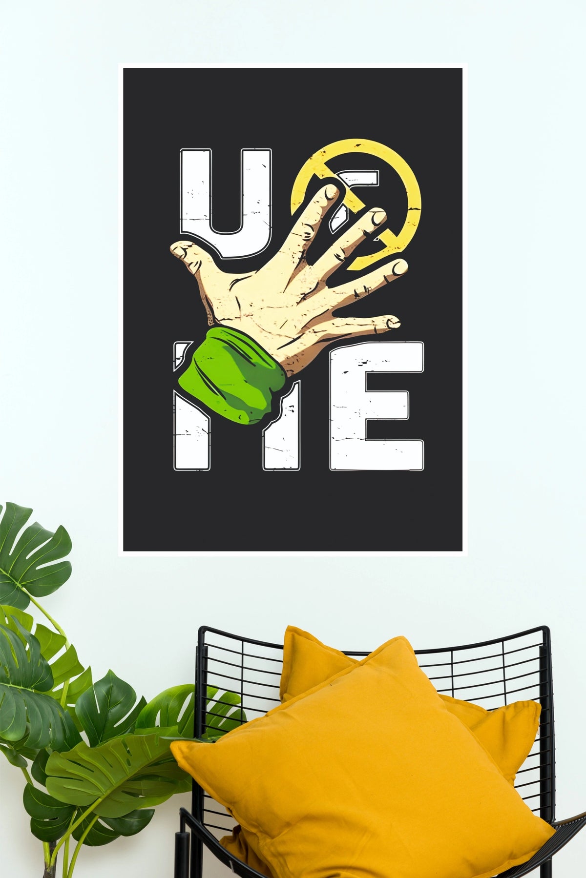 "John Cena You Can't See Me" Pro Wrestling Wall Poster  (WWE  Posters)