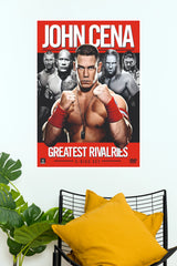 John Cena Greatest Rivalries Collage Wrestling Paper Poster Wall Art  (WWE  Posters)
