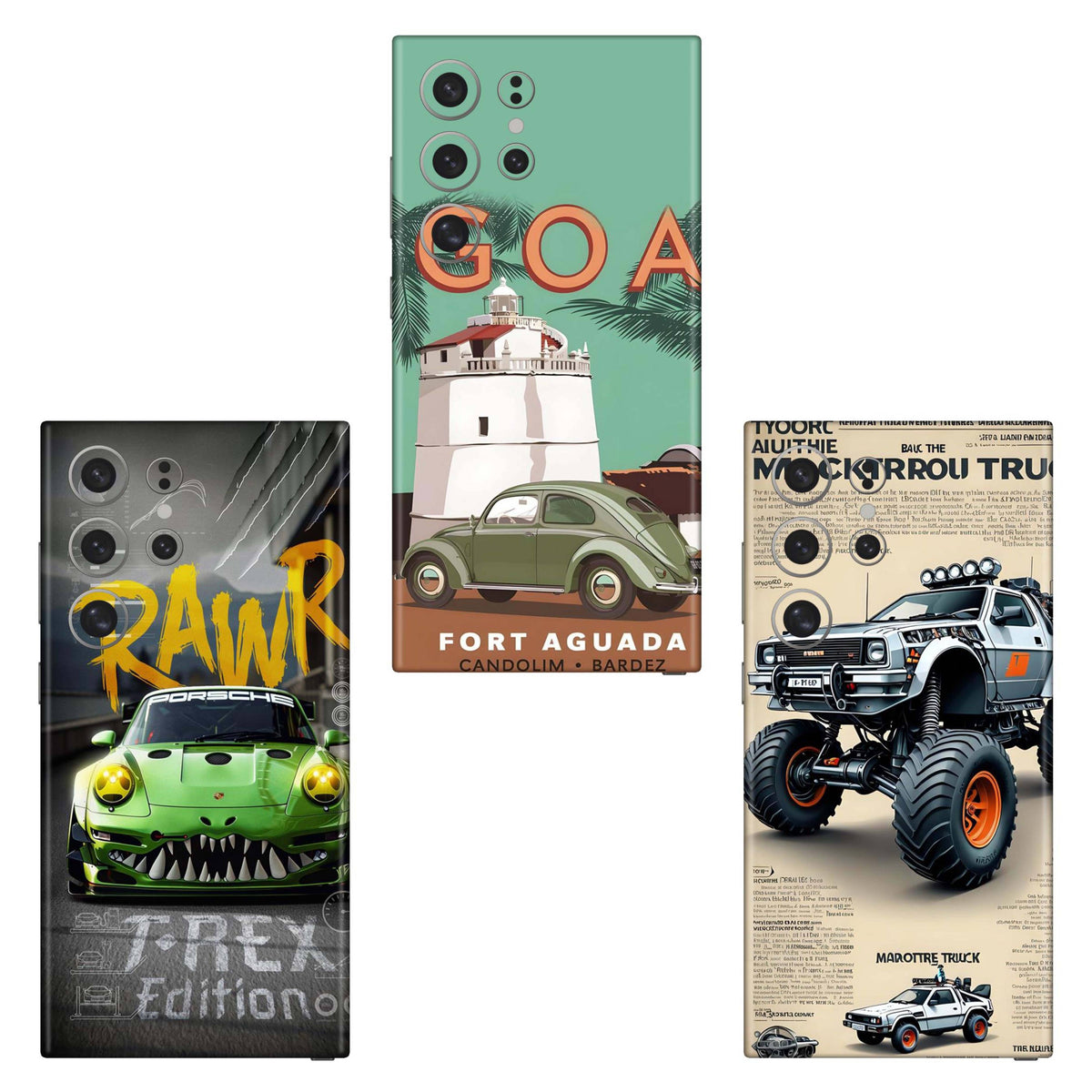 Combo 39 Mobile Skin Pack Of 3 Combo