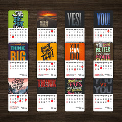 Positive Lines Premium Table Desk Calendar – 2026