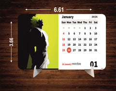GOKU Premium Table Desk Calendar – 2026