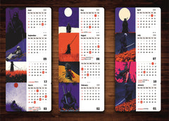 Samurai Standing Premium Table Desk Calendar – 2026