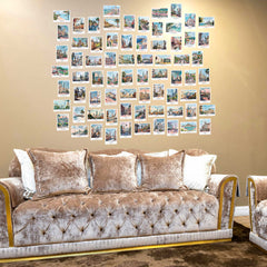 Piece Retro Travel Wall Art Collection | Super 60 Posters Set