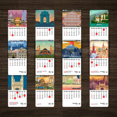 DREAM City Premium Table Desk Calendar – 2026