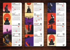 Last Samurai Standing Premium Table Desk Calendar – 2026