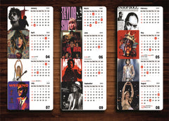 WORLD POP Singers Premium Table Desk Calendar – 2026