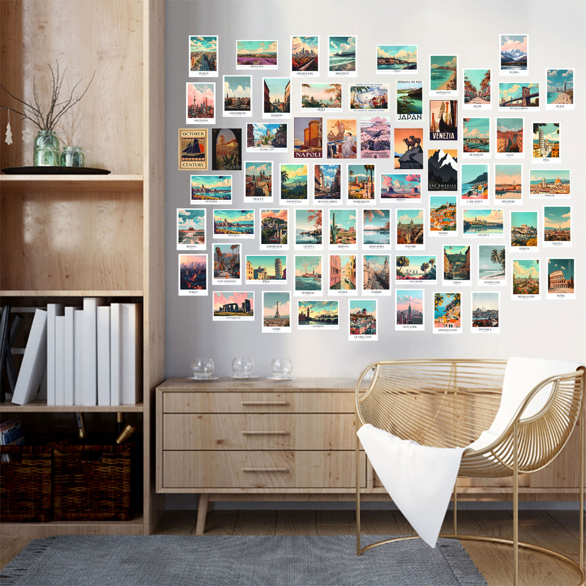 World Cities Collection | Super 60 Posters Set