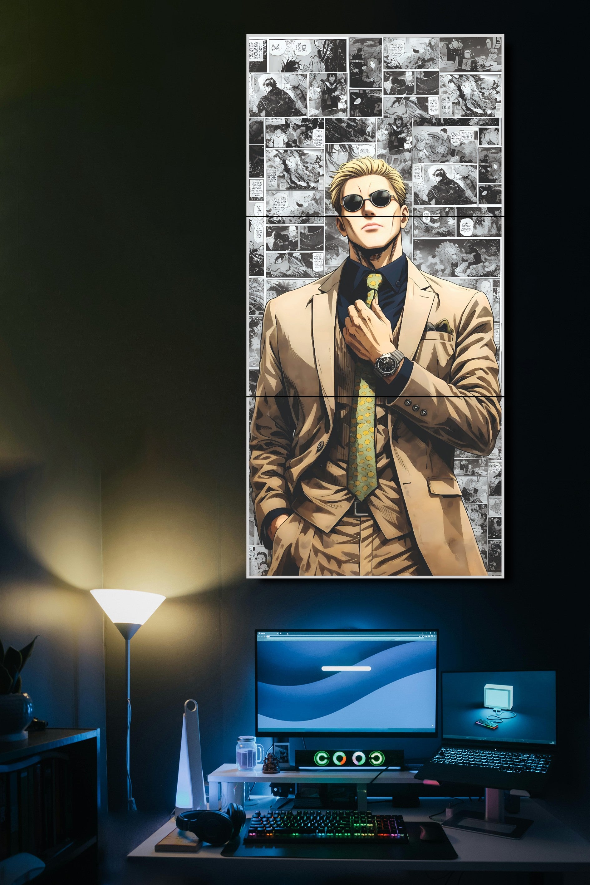 KENTO-NANAMI-JUJUTSU-KAISEN-Poster-3-Split-Poster