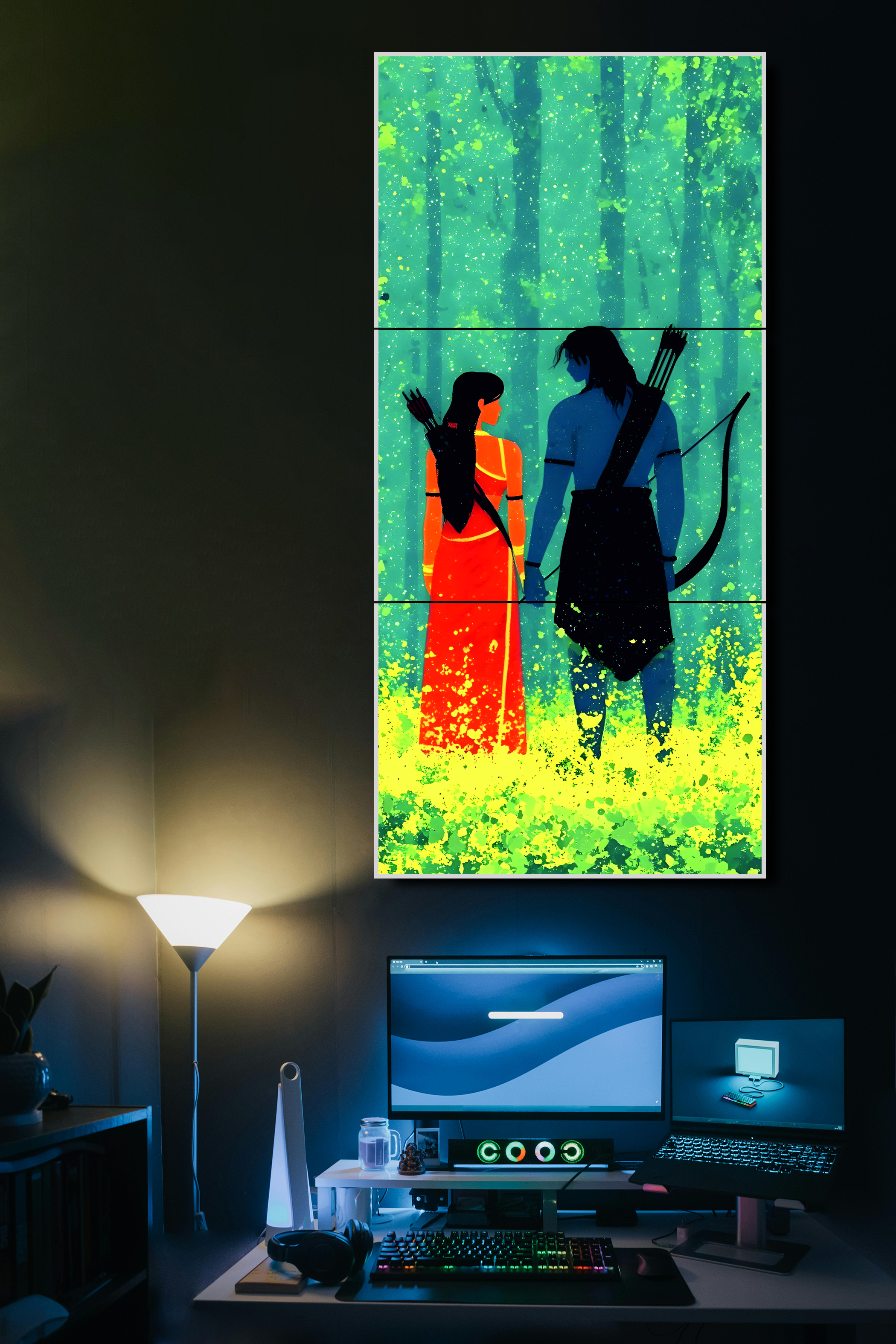 LORD-RAMA-AND-GODDESS-SITA-Poster-3-Split-Poster