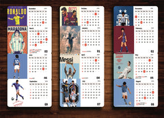 Maradona 10 Golden Boot Hero Premium Table Desk Calendar – 2026
