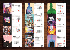 Grand Theft Auto Premium Table Desk Calendar – 2026