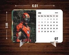SUPER VILLAIN Premium Table Desk Calendar – 2026